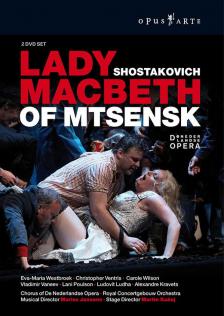 SHOSTAKOVICH - LADY MACHBETH OF MTSENSK DVD JANSONS, WESTBROEK