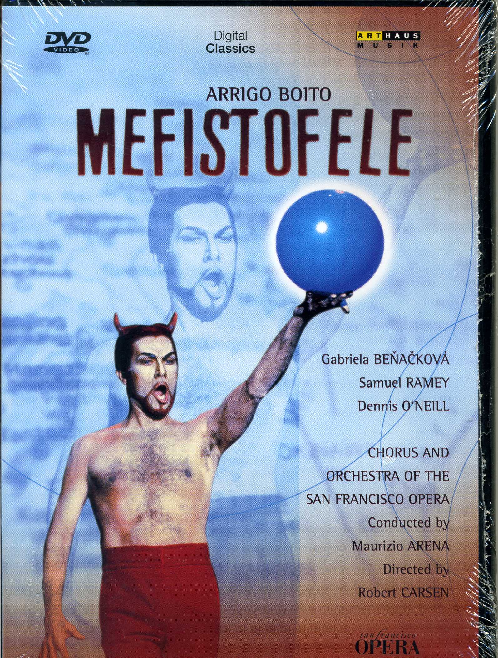 BOITO - MEFISTOFELE DVD ARENA, BENACKOVÁ, RAMEY, O`NEILL
