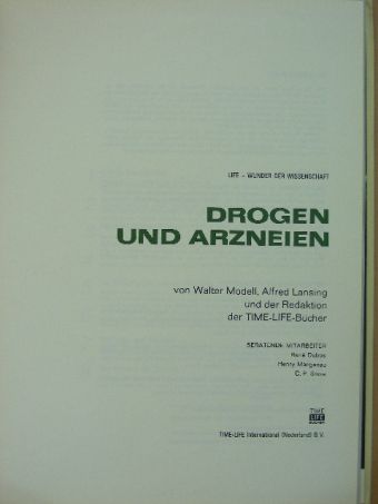 Alfred Lansing - Drogen und Arzneien [antikvár]