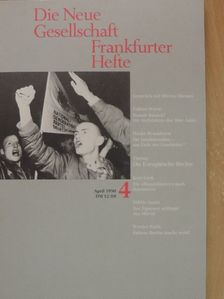 Fabian Wurm - Die Neue Gesellschaft/Frankfurter Hefte 1990/4. [antikvár]