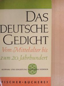 Clemens Brentano - Das deutsche Gedicht vom Mittelalter bis zum 20. Jahrhundert [antikvár]