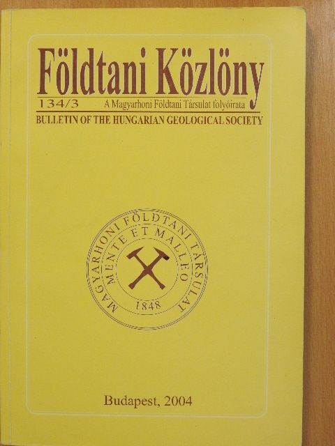 Hably Lilla - Földtani Közlöny 2004/3. [antikvár]