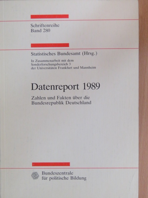 Datenreport 1989 [antikvár]
