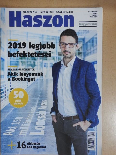 Haszon 2019. február [antikvár]