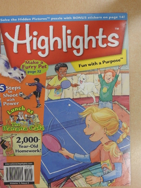 Highlights Volume 1, Issue 3 [antikvár]