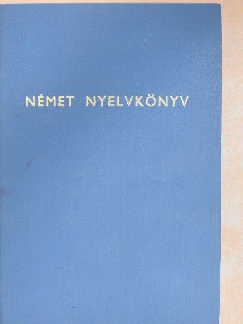 Dr. Haán György - Német nyelvkönyv I. [antikvár]