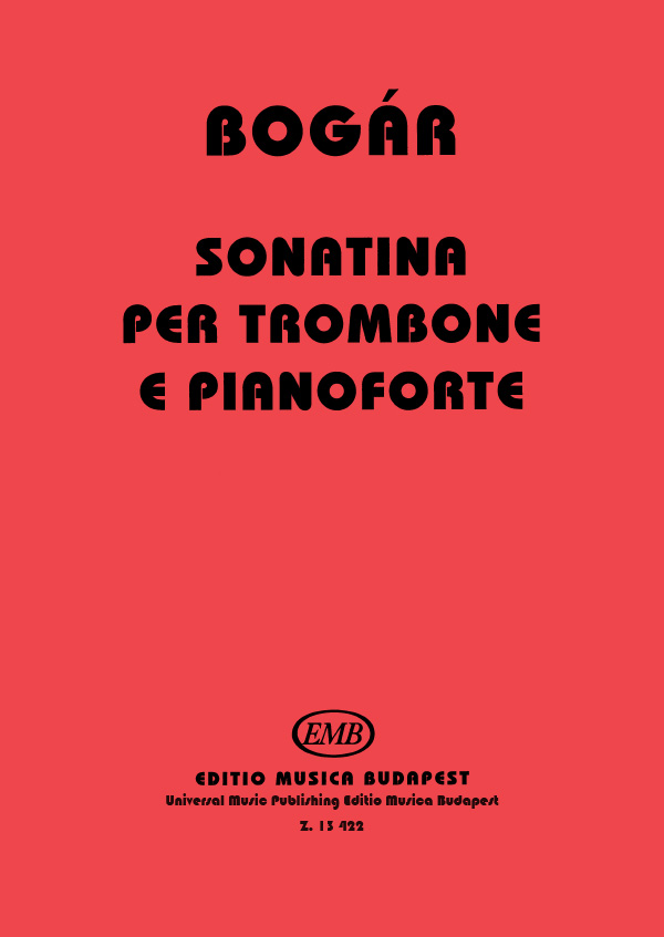 BOGÁR ISTVÁN - SONATINA PER TROMBONE E PIANOFORTE