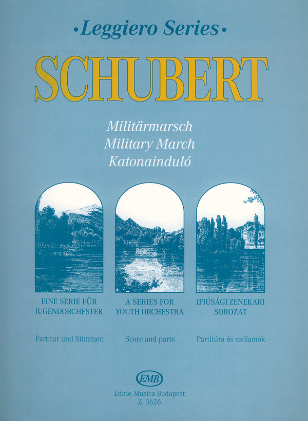 Franz Schubert - KATONAINDULÓ IFJÚSÁGI ZENEKARRA (W.FISCHOFF) PARTITÚRA ÉS SZÓLAMOK