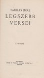 FARKAS IMRE - Farkas Imre legszebb versei [antikvár]