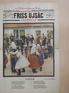 Faludi Kálmán - Friss Ujság Vasárnap 1938. május 29. [antikvár]