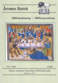 TARJÁNYI BÉLA - Jeromos füzetek 112. szám [antikvár]