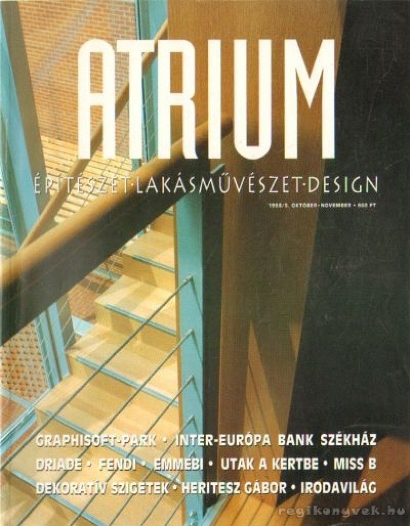 Atrium 1998/5. október-november [antikvár]