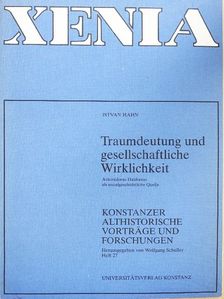 Hahn István - Traumdeutung und gesellschaftliche Wirklichkeit [antikvár]