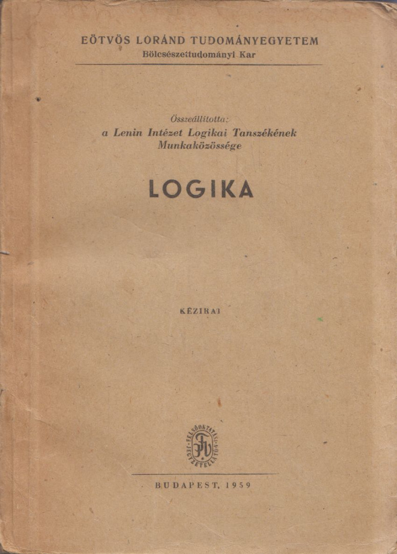 Balázs Béla - Logika [antikvár]