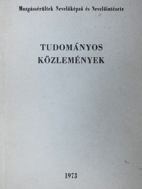 Dr. Hári Mária - Tudományos közlemények [antikvár]