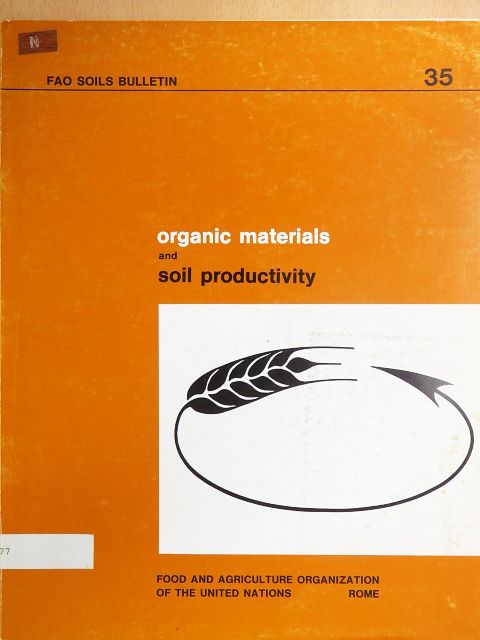 B. Nagar - Organic materials and soil productivity [antikvár]