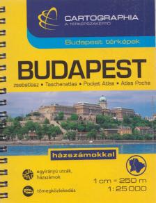 Cartographia Kiadó - Budapest zsebatlasz 1:25 000 [antikvár]