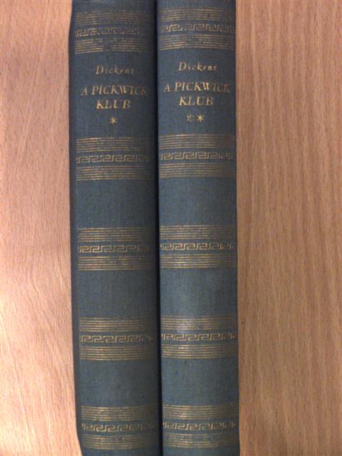 Charles Dickens - A Pickwick klub I-II. [antikvár]