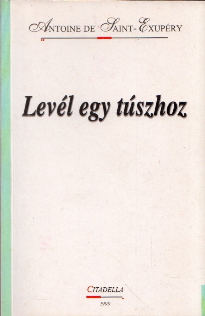 Levél egy túszhoz [antikvár]