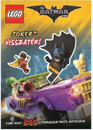 LEGO Batman - Joker visszatér / matricás foglalkoztató