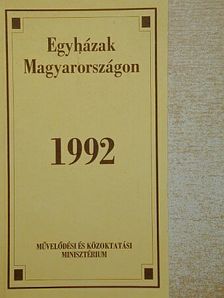 Egyházak Magyarországon 1992 [antikvár]
