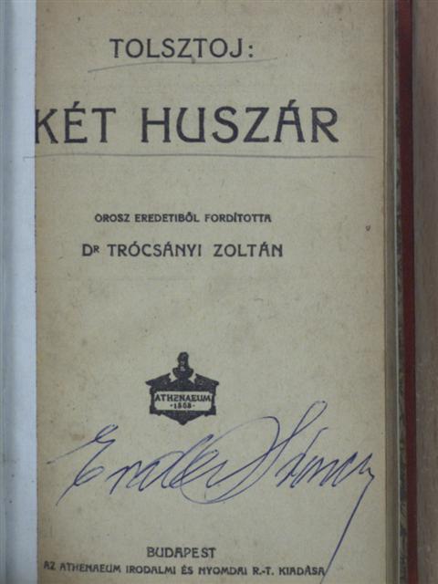 Kuprin Sándor - Két huszár/Rybnikov kapitány/A kormányzó [antikvár]