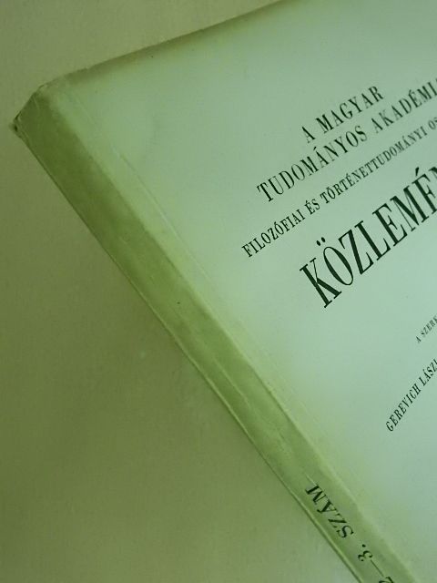 B. M. Kedrov - A Magyar Tudományos Akadémia Filozófiai és Történettudományi Osztályának közleményei 1968/2-3. [antikvár]