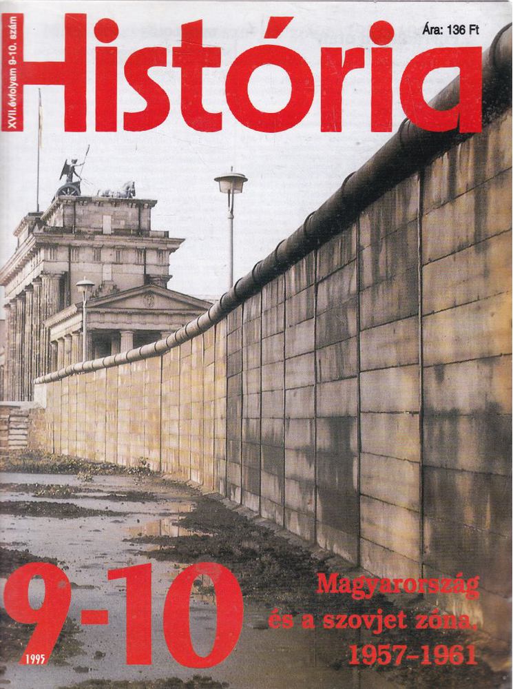 Glatz Ferenc - História 1995/9-10 [antikvár]