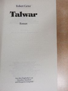 Robert Carter - Talwar [antikvár]
