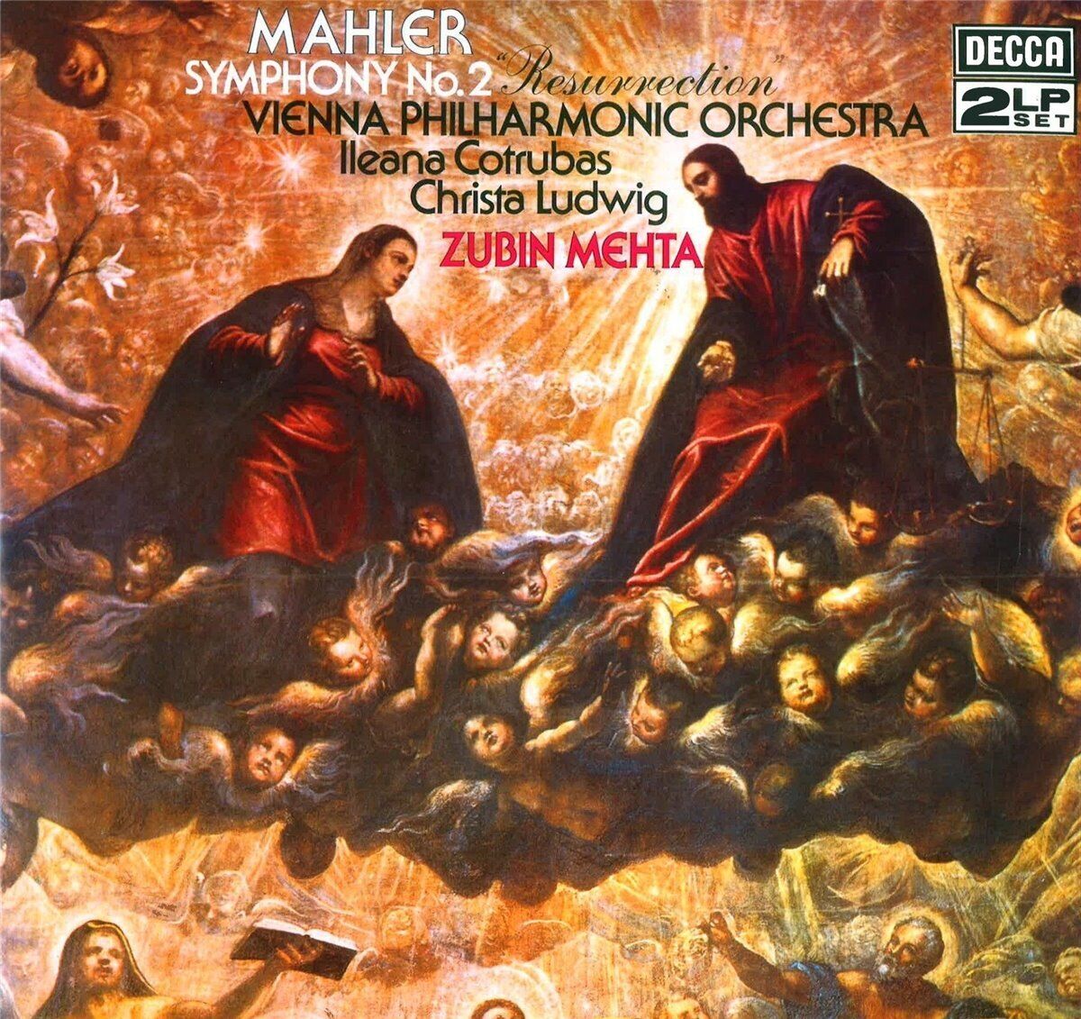 MAHLER - SYMPHONY NO.2 "RESURRECTION" 2LP