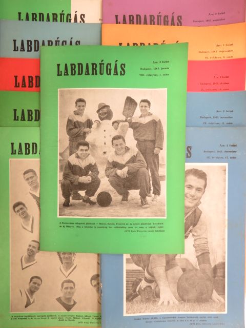 Lukács László - Labdarúgás 1963. (nem teljes évfolyam) [antikvár]