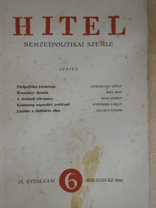 Bónis György - Hitel 1944. június [antikvár]