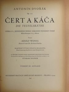 Adolf Wenig - Cert a Káca [antikvár]