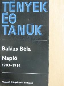 Balázs Béla - Napló I. [antikvár]