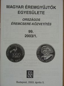 Országos éremcsere-közvetítés 2003/1. [antikvár]