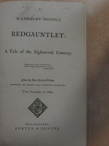 Sir Walter Scott - Redgauntlet I-II. [antikvár]