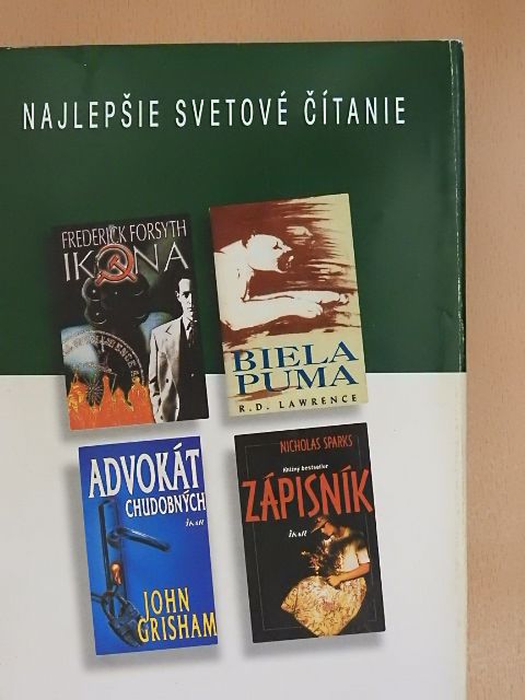 Frederick Forsyth - Ikona/Biela puma/Advokát chudobnych/Zápisník [antikvár]