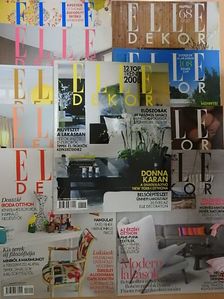 Elle Dekor 2008-2010. (vegyes számok) (10 db) [antikvár]