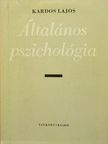 Dr. Kardos Lajos - Általános pszichológia [antikvár]