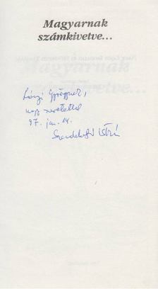 Szerdahelyi István - Magyarnak számkivetve... (dedikált) [antikvár]