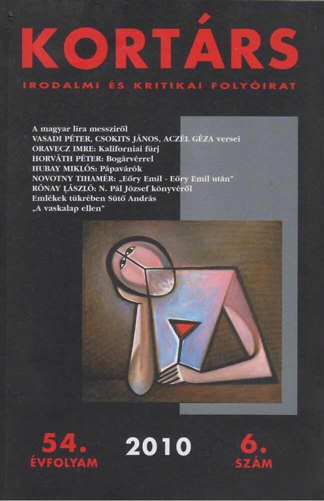 Ambrus Lajos - Kortárs 54. évf. 2010. 6. szám [antikvár]