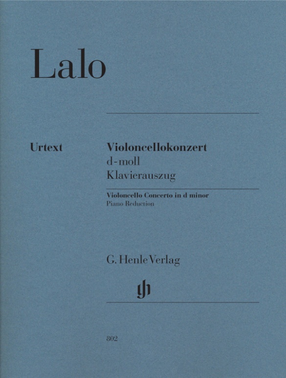 LALO - VIOLONCELLOKONZERT d-MOLL KLAVIERAUSZUG URTEXT (JOST/UMBREIT/H.SCHIFF)