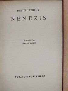 Daniel Lesueur - Nemezis [antikvár]