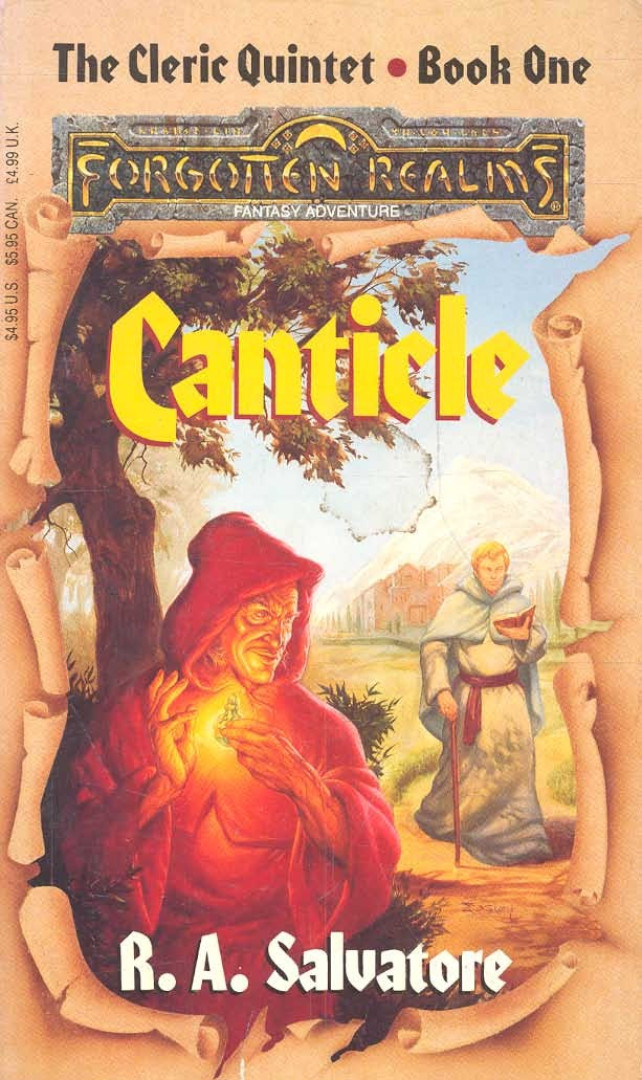R.A. Salvatore - Canticle – The Cleric Quintet – Book One [antikvár]