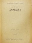 Leindler László - Analízis I. [antikvár]