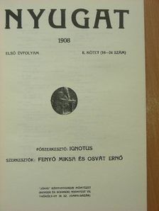 Ady Endre - Nyugat 1908. II. [antikvár]