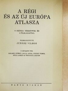 Balanyi György - A régi és az új Európa atlasza [antikvár]