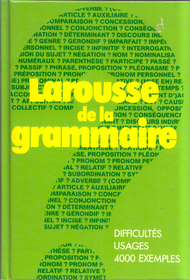 Larousse de la grqammaire [antikvár]
