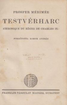 Testvérharc [antikvár]