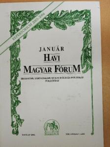 Bálint László - Havi Magyar Fórum 2005. január [antikvár]